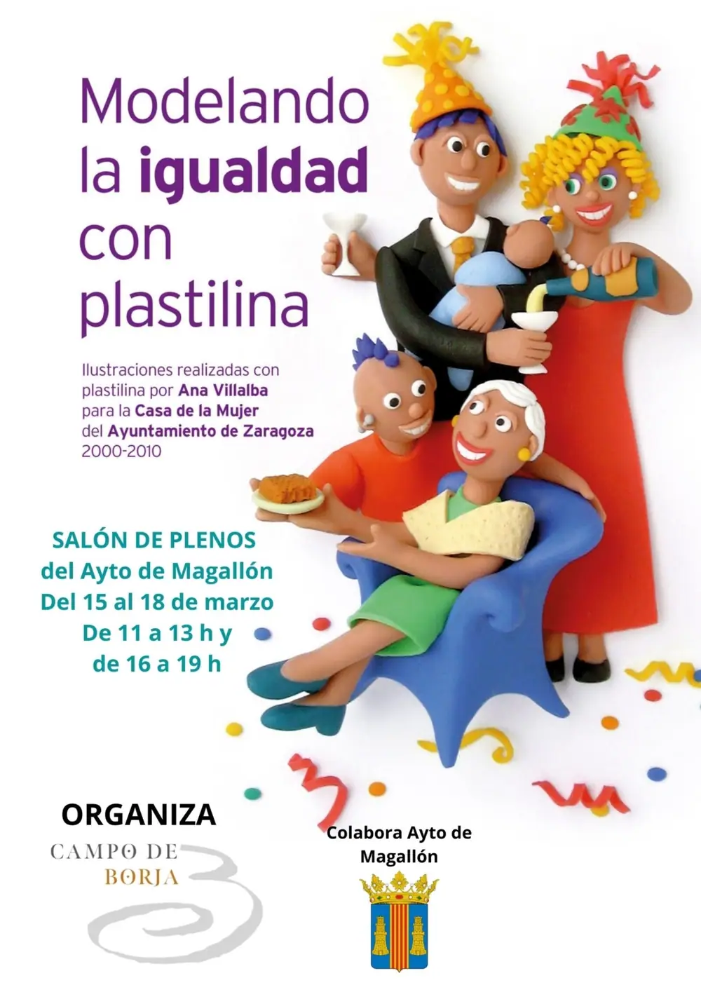 Imagen de «Exposición «Modelando la igualdad en plastilina»»