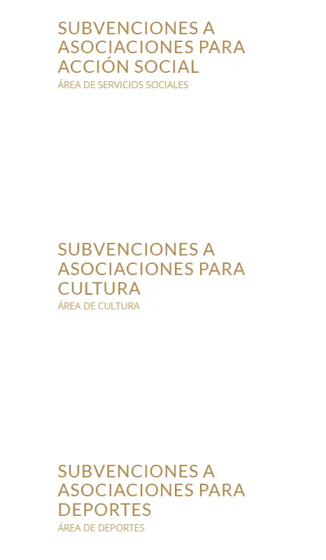 Imagen de «Publicadas las bases de subvenciones para asociaciones sin animo de lucro en materia de Acción Social, Cultura y Deportes»