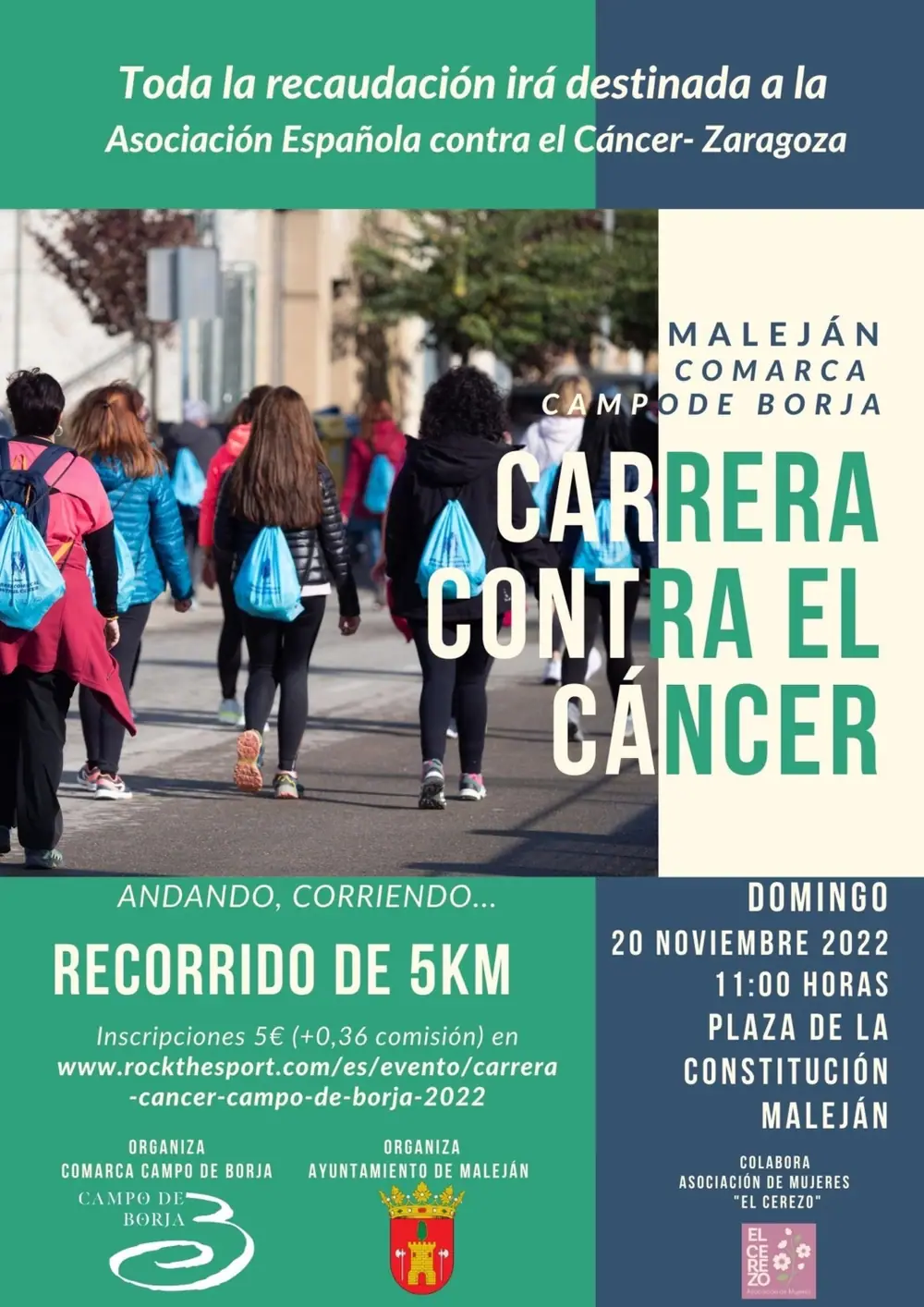 Imagen de «Carrera contra el Cáncer Comarca Campo de Borja 2022»