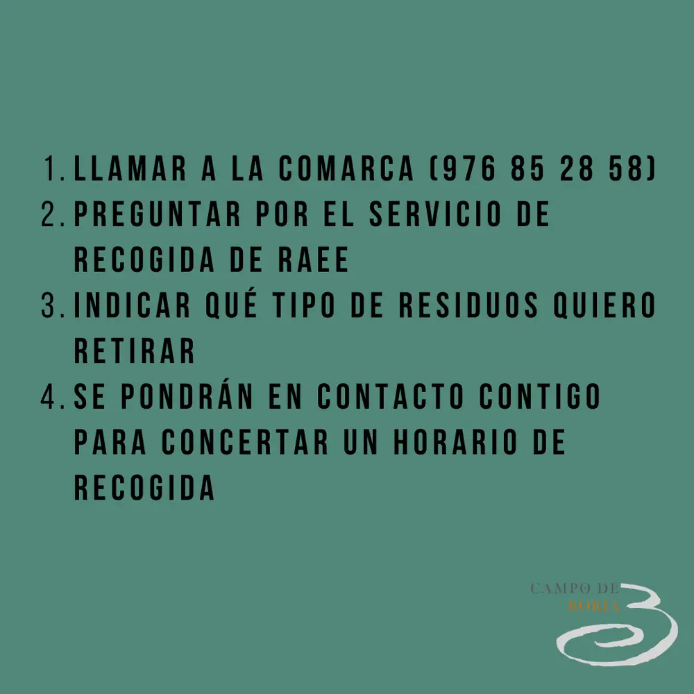 Imagen de «¿Cómo solicito la recogida de residuos RAEE?»