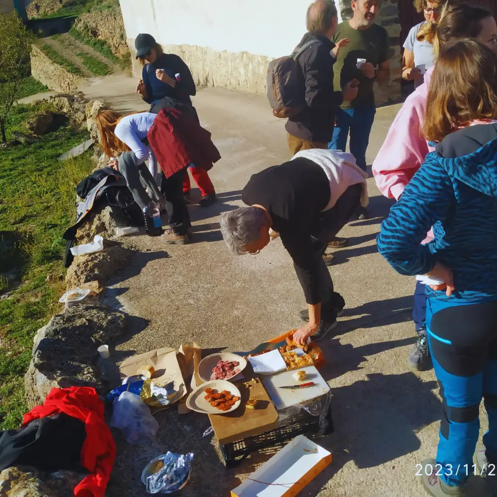 Imagen de «Fotos: Cuarta siembra de bellotas en las Peñas de Herrera»