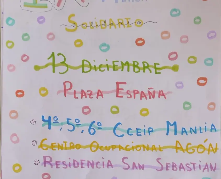Imagen de «El Centro Ocupacional Comarcal de Agón colabora con el Mercadillo Navideño de Mallén»
