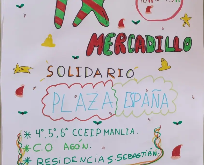 Imagen de «El Centro Ocupacional Comarcal de Agón colabora con el Mercadillo Navideño de Mallén»