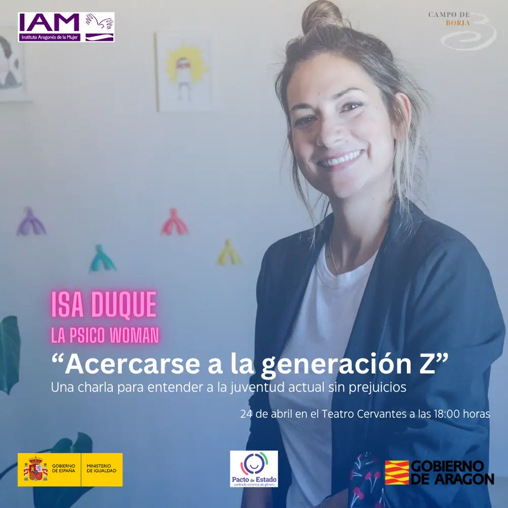 Imagen de «Charla «Acercarse a la generación Z» de La Psico Woman»