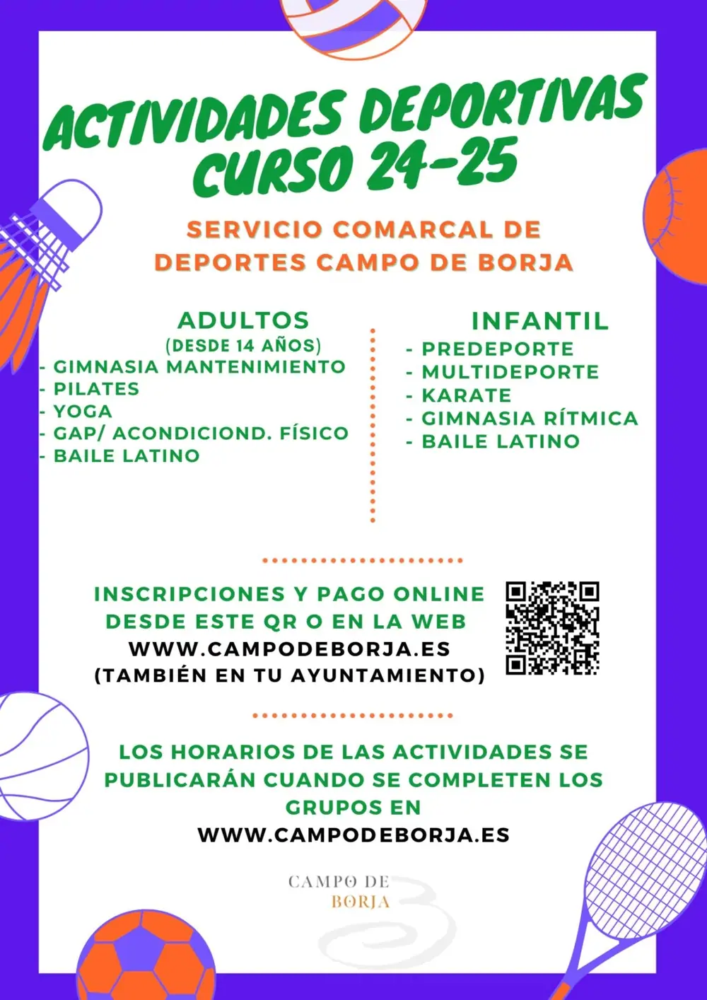 Imagen de «ACTIVIDADES DEPORTIVAS CURSO 24-25»